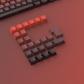 Lucky Strike 104+29 Keys PBT Doubleshot Side Legends Keycaps Set Cherry Profile for MX Keyboard